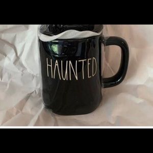 Rae Dunn haunted mug black